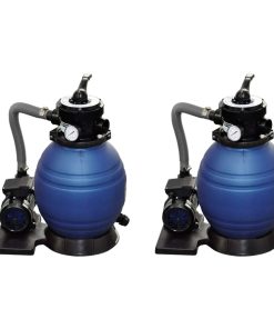 Crpke s pješčanim filtrom 2 kom 400 W 11 000 L/h