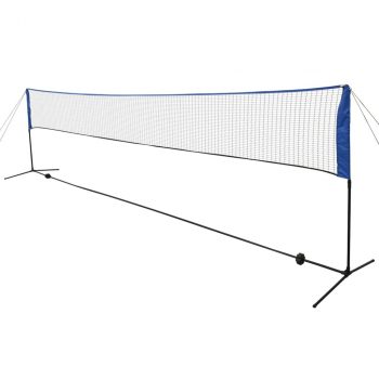 Mreža za Badminton s Lopticama 600x155 cm