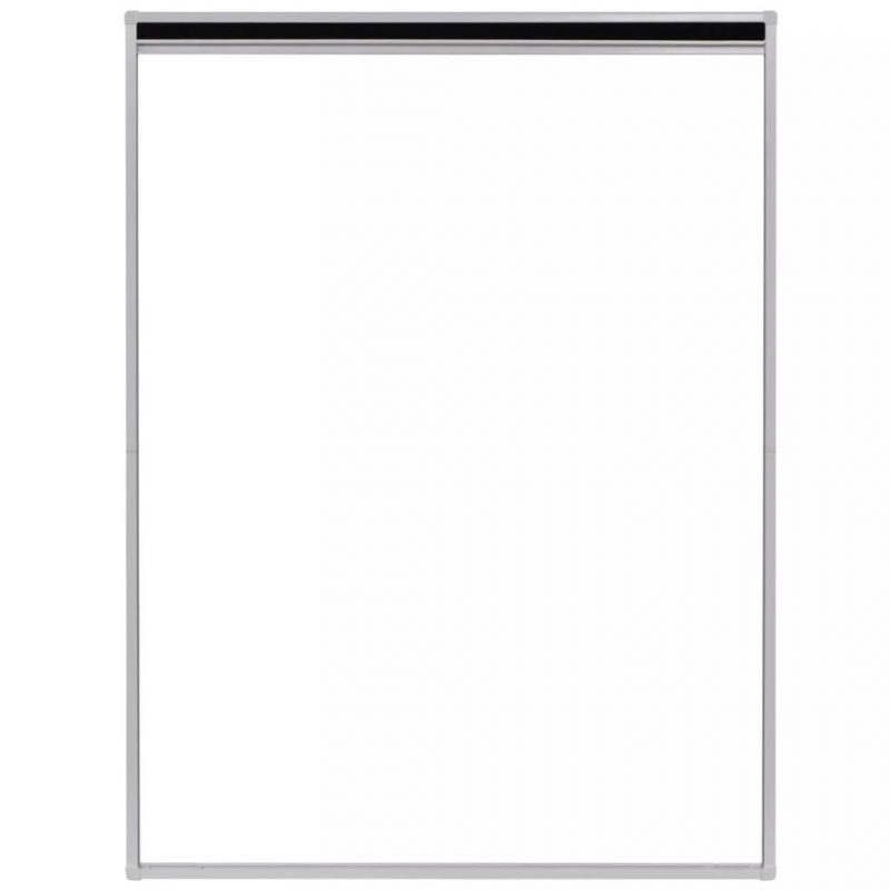 Plisirani Zaslon Protiv Insekata za Prozore Aluminijski 60x80 cm - Image 4