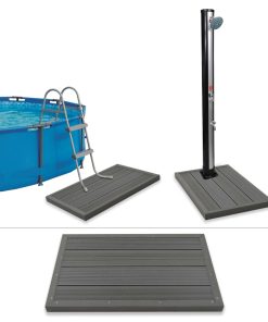 Podni element za ljestve solarne tuš kade od WPC-a