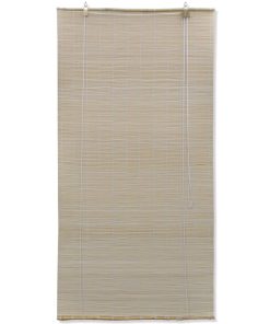 Rolete za zatamnjivanje od bambusa 150x160 cm prirodna boja