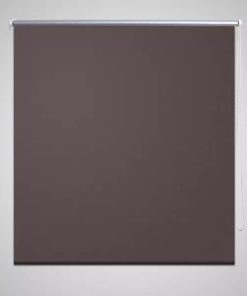 Rolo smeđa zavjesa za zamračivanje 80 x 230 cm