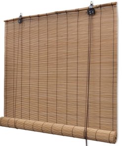 Rolo zavjesa od bambusa smeđa boja 150 x 220 cm