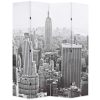 Sklopiva sobna pregrada sa slikom New Yorka danju 160x170 cm