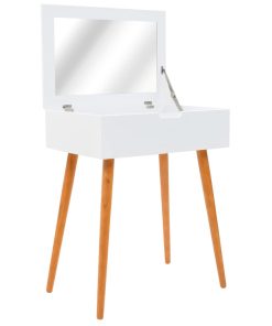 Toaletni stolić od MDF-a s ogledalom 60 x 40 x 75 cm