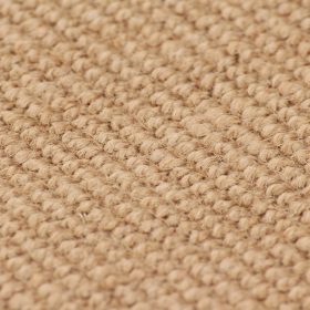 Ukrasni tepih od jute s podlogom od lateksa 140x200 cm  prirodne boje