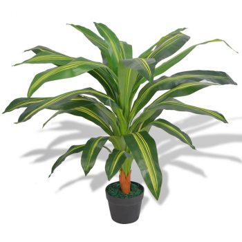 Umjetna biljka Dracena s posudom 90 cm Zelena