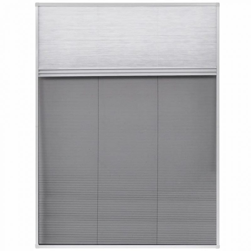 Zaslon Protiv Insekata za Prozore Aluminijski 60x80 cm sa Sjenilom - Image 3