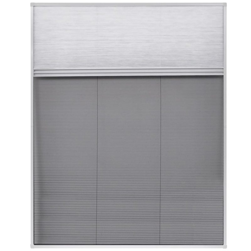 Zaslon Protiv Insekata za Prozore Aluminijski 80x100 cm sa Sjenilom - Image 3