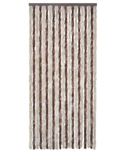 Zastor protiv insekata bež-svjetlosmeđi 100 x 220 cm šenil