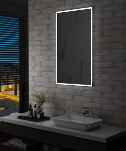 Kupaonsko LED zidno ogledalo 60 x 100 cm