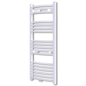 Kupaonski Radijator za Centralno grijanje Zaobljenih cijevi 500 x 1160mm Bočni & Srednji priključak