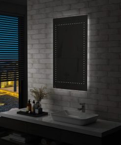Kupaonsko LED zidno ogledalo 60 x 100 cm
