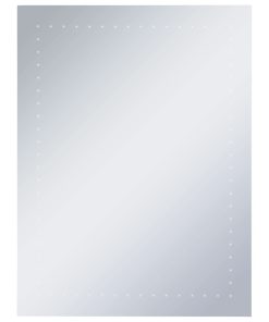 Kupaonsko LED zidno ogledalo 60 x 80 cm