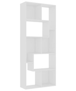 Ormarić za knjige bijeli 67 x 24 x 161 cm od iverice