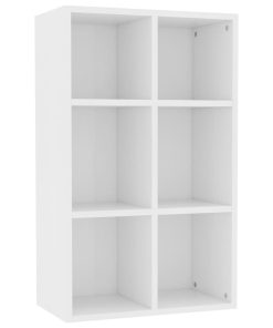 Ormarić za knjige / komoda bijela 66 x 30 x 97