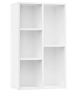 Ormarić za knjige / komoda bijeli 45 x 25 x 80 cm od iverice