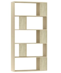 Ormarić za knjige / pregrada boja hrasta 80x24x159 cm iverica