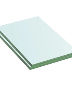 Ploče za police 2 kom staklene prozirne 20 x 12 cm