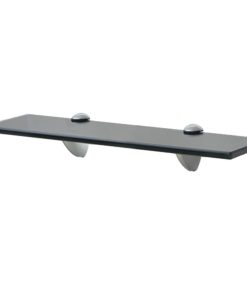 Zidne police 2 kom staklene 40 x 10 cm 8 mm