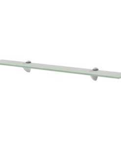 Zidne police 2 kom staklene 70 x 10 cm 8 mm