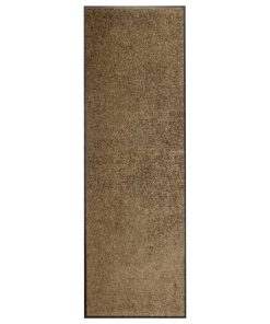 Otirač perivi smeđi 60 x 180 cm