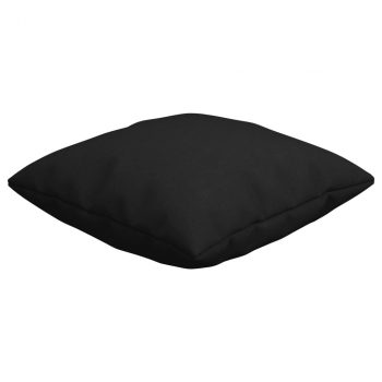 Ukrasni jastuci 4 kom crni 60 x 60 cm od tkanine