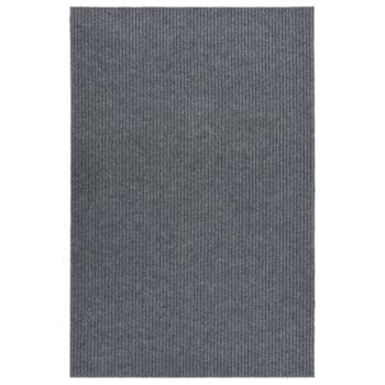 Dugi tepih za hvatanje nečistoće 100 x 150 cm sivi