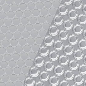 Pokrivač za bazen srebrni 450 x 220 cm PE