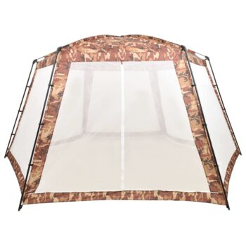 Šator za bazen od tkanine 660 x 580 x 250 cm maskirne boje