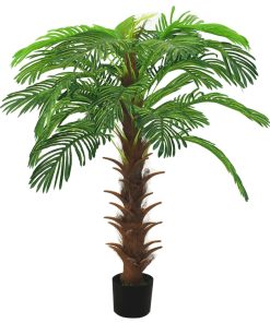 Umjetna cikas palma s posudom 140 cm zelena