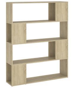 Ormarić za knjige / sobna pregrada boja hrasta 100x24x124 cm