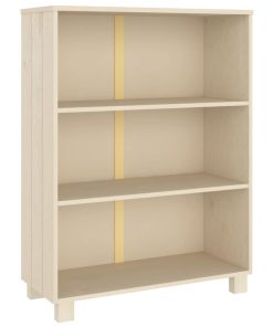 Ormarić za knjige boja meda 85x35x112 cm od masivne borovine