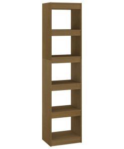 Ormarić za knjige / pregrada boja meda 40x30x167