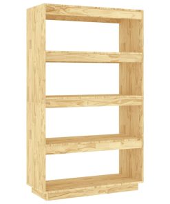 Ormarić za knjige / sobna pregrada 80 x 35 x 135 cm od borovine