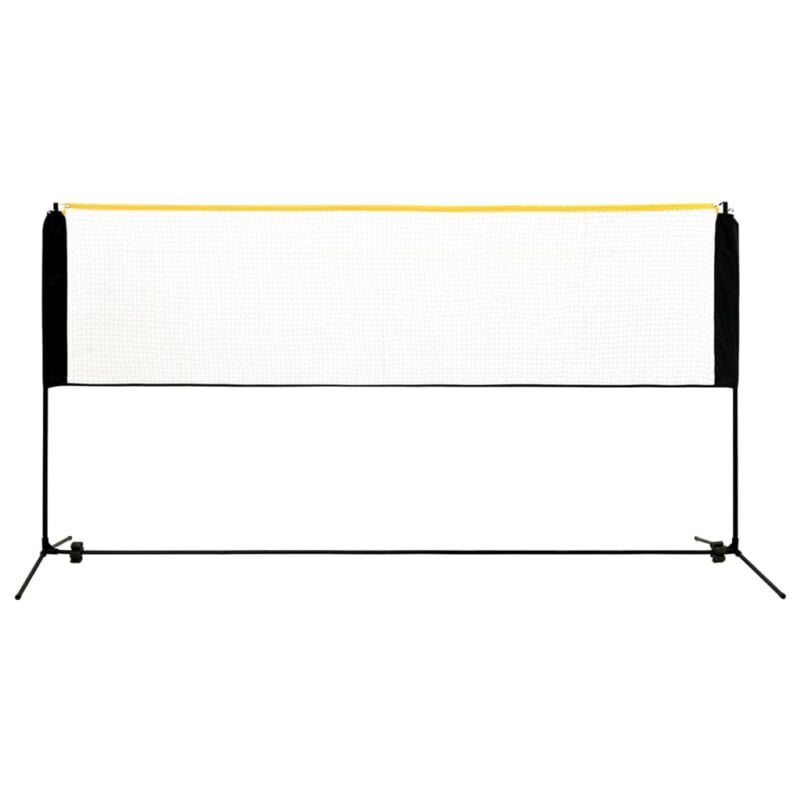 Podesiva mreža za badminton 300 x 103 x 94 - 158 cm metalna