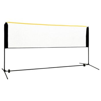 Podesiva mreža za badminton 300 x 103 x 94 - 158 cm metalna