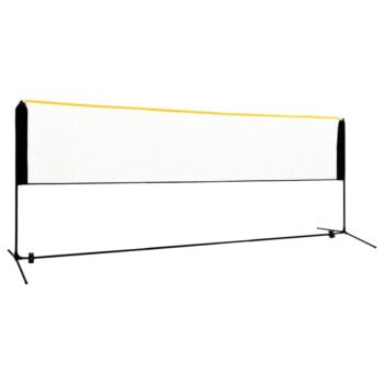 Podesiva mreža za badminton 400 x 103 x 94 - 158 cm metalna