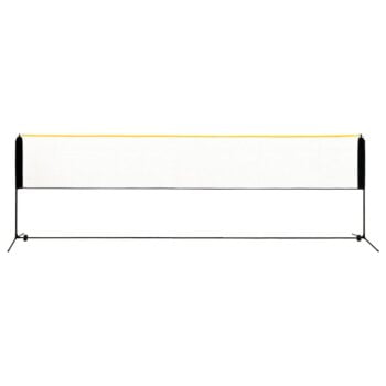 Podesiva mreža za badminton 500 x 103 x 94 - 158 cm metalna