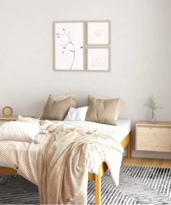 Zidni ormarići 2 kom 60 x 30 x 35 cm od masivne borovine
