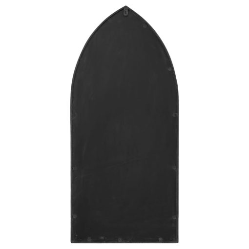 Ogledalo crno 100 x 45 cm željezno za unutarnju upotrebu - Slika 3