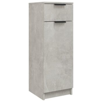 Kupaonski ormarić boja betona 32x34x90 cm od konstruiranog drva