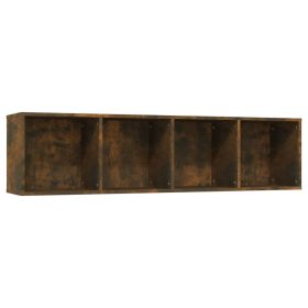 Ormarić za knjige / TV ormarić dimljeni hrast 143x30x36 cm drvo