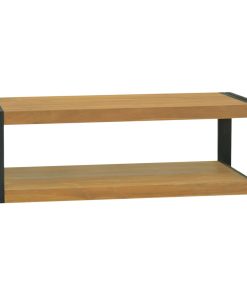 Zidni kupaonski ormarić 110 x 45 x35 cm od masivne tikovine