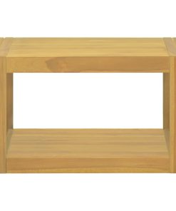 Zidni kupaonski ormarić 60 x 45 x 35 cm od masivne tikovine