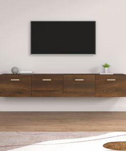 Zidni ormarići 2 kom boja hrasta 100 x 36