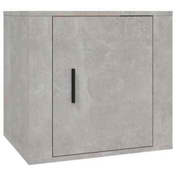 Noćni ormarić siva boja betona 50x39x47 cm