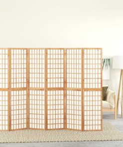 Sklopiva sobna pregrada 6 panela japanski stil 240x170 cm