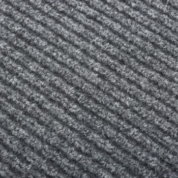 Dugi tepih za hvatanje nečistoće 100 x 100 cm sivi