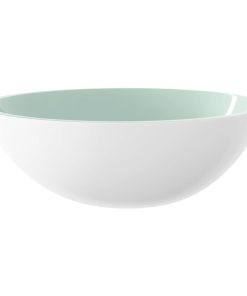 Umivaonik stakleni 50 x 37 x 14 cm bijeli